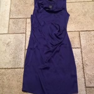 Theory purple silk Playara dress Sz 4